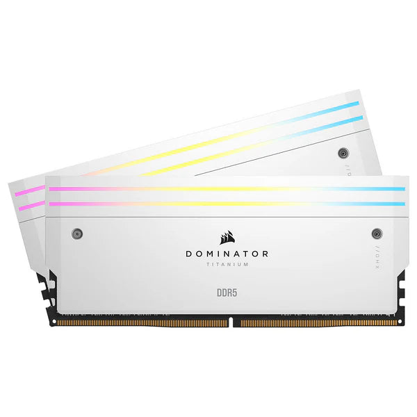 Corsair Dominator Titanium DDR5 32GB (2x16GB) 6000MHz CL30 White Corsair Dominator Titanium DDR5 32GB (2x16GB) 6000MHz CL30 White
